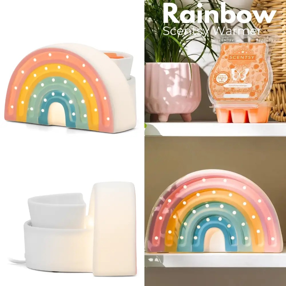 Rainbow Scentsy Warmer, NIB